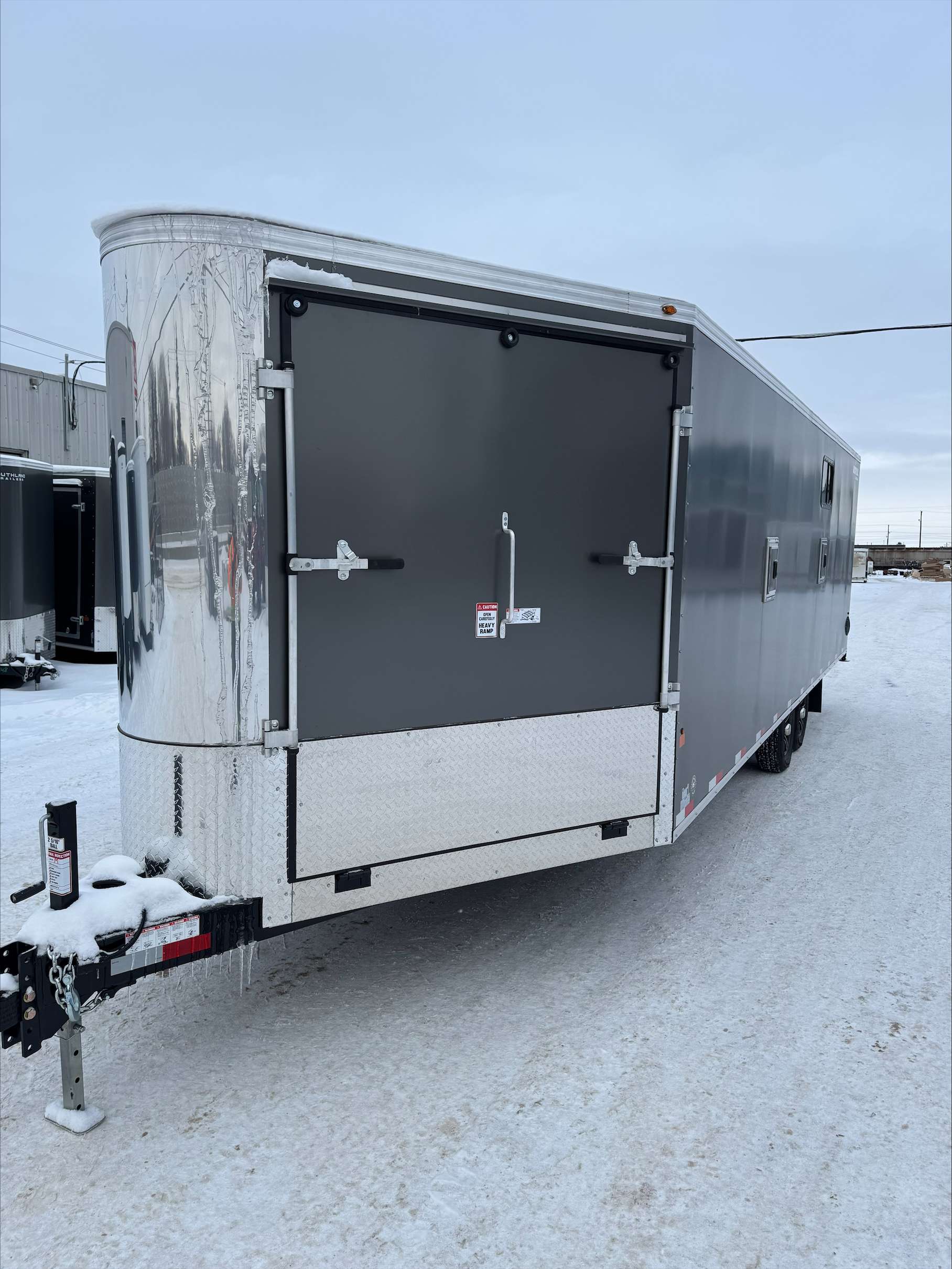 2026 Royal 8'x24' + 4' Enclosed Sled Trailer