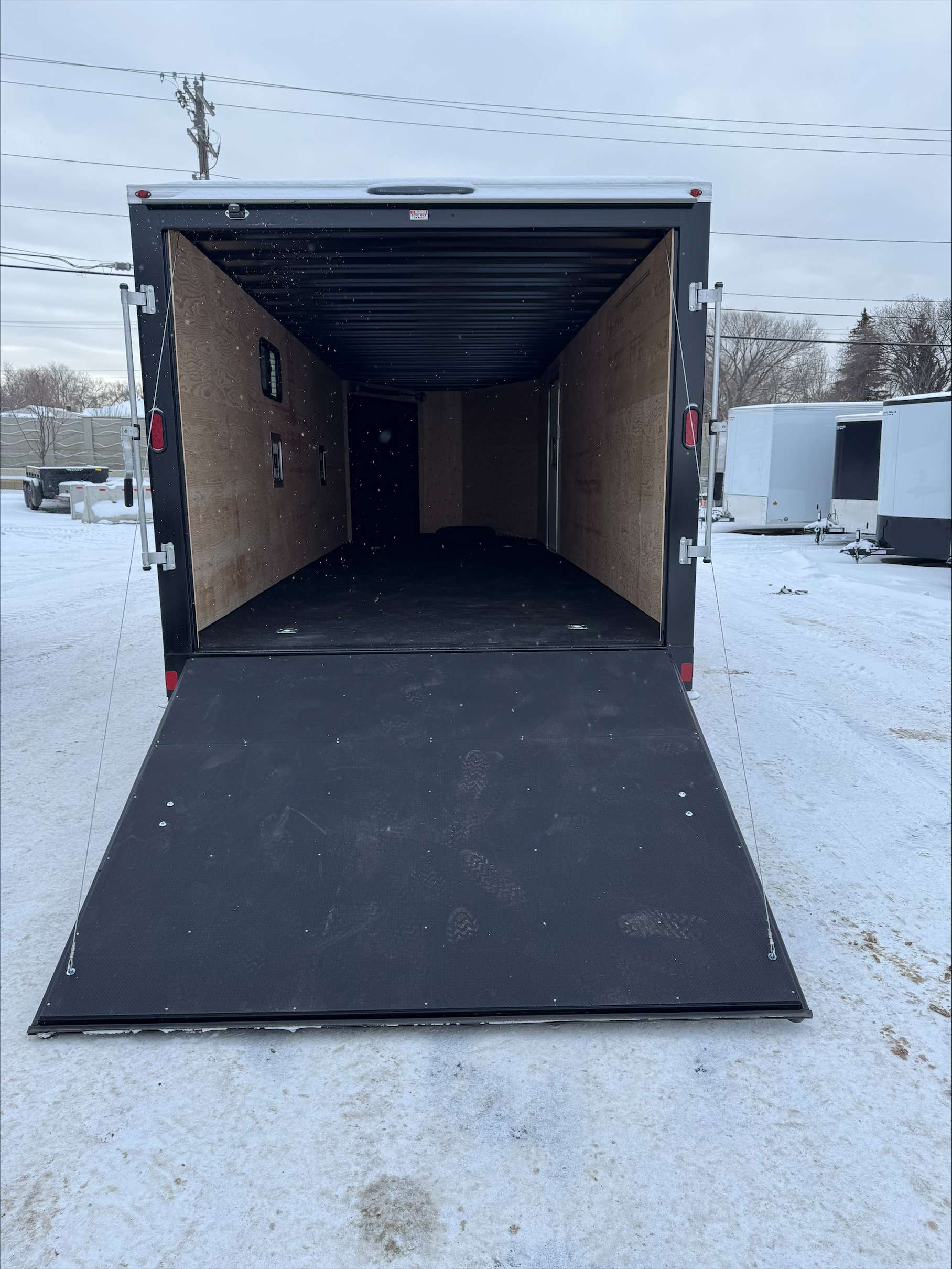 2026 Royal 8'x24' + 4' Enclosed Sled Trailer
