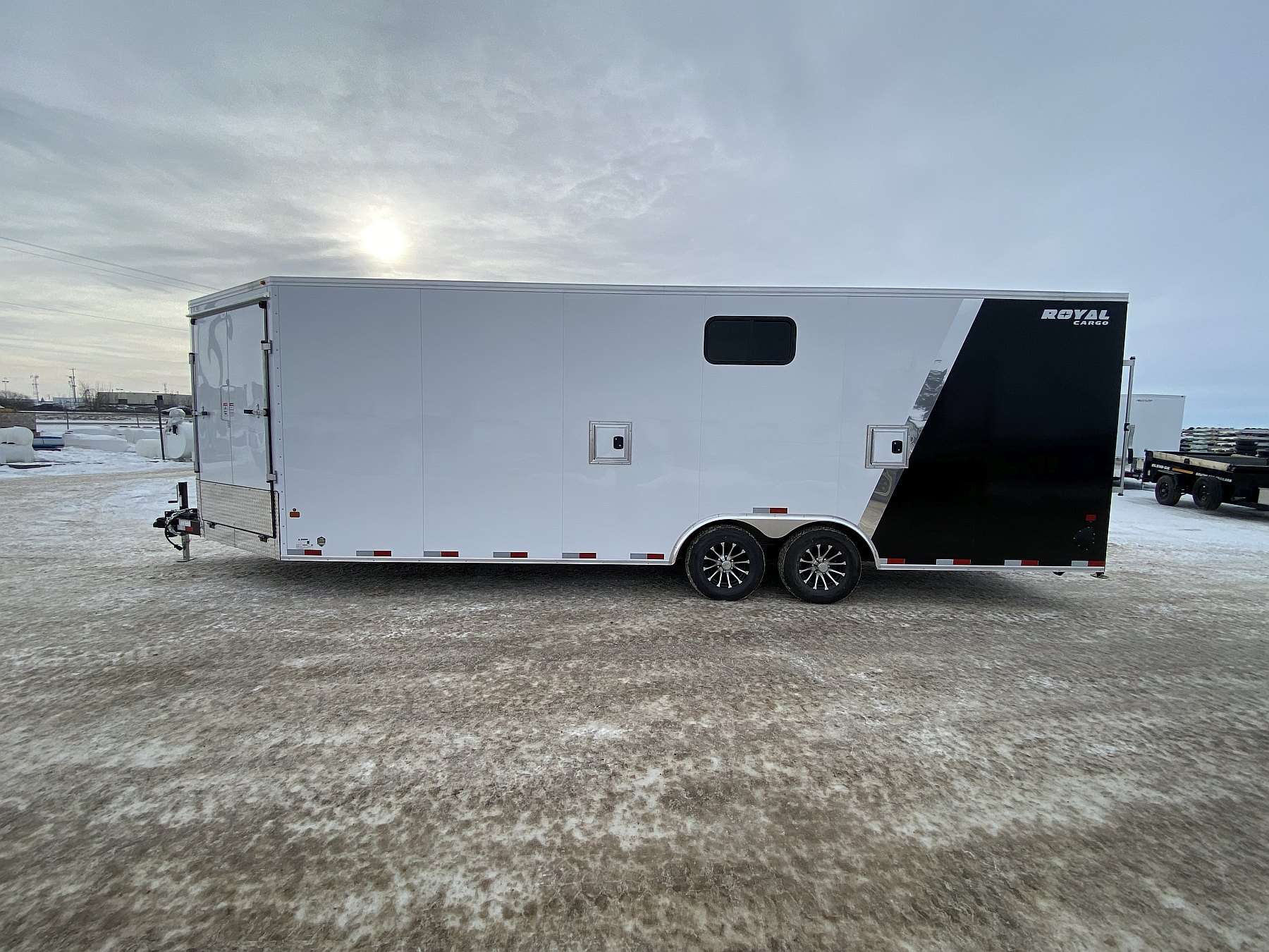 2026 Royal 8'x24' + 4' Enclosed Sled Trailer