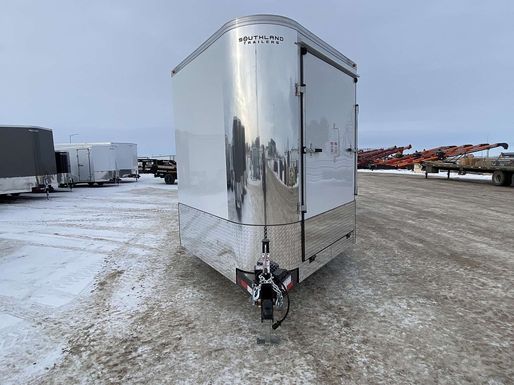 2026 Royal 8'x24' + 4' Enclosed Sled Trailer