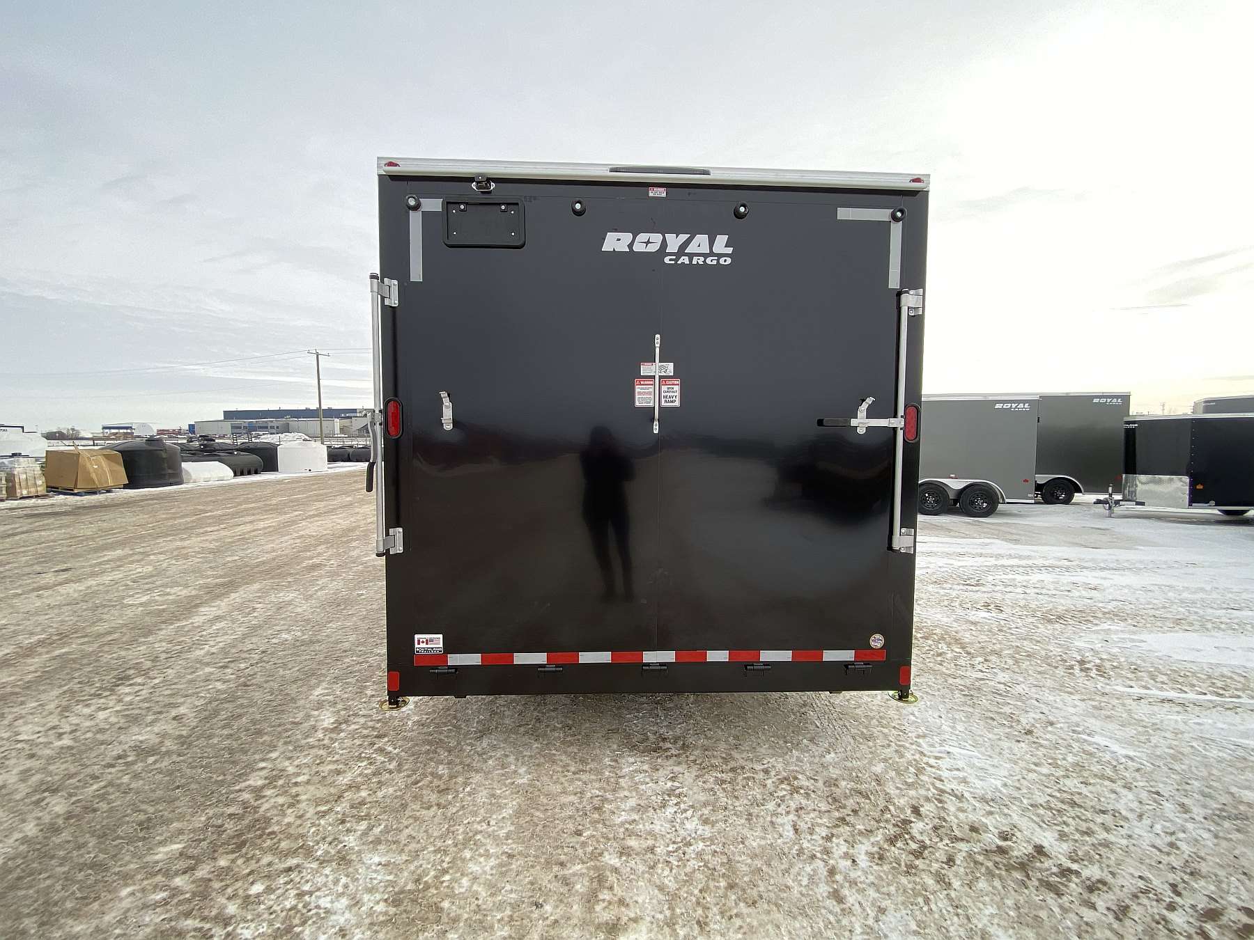 2026 Royal 8'x24' + 4' Enclosed Sled Trailer