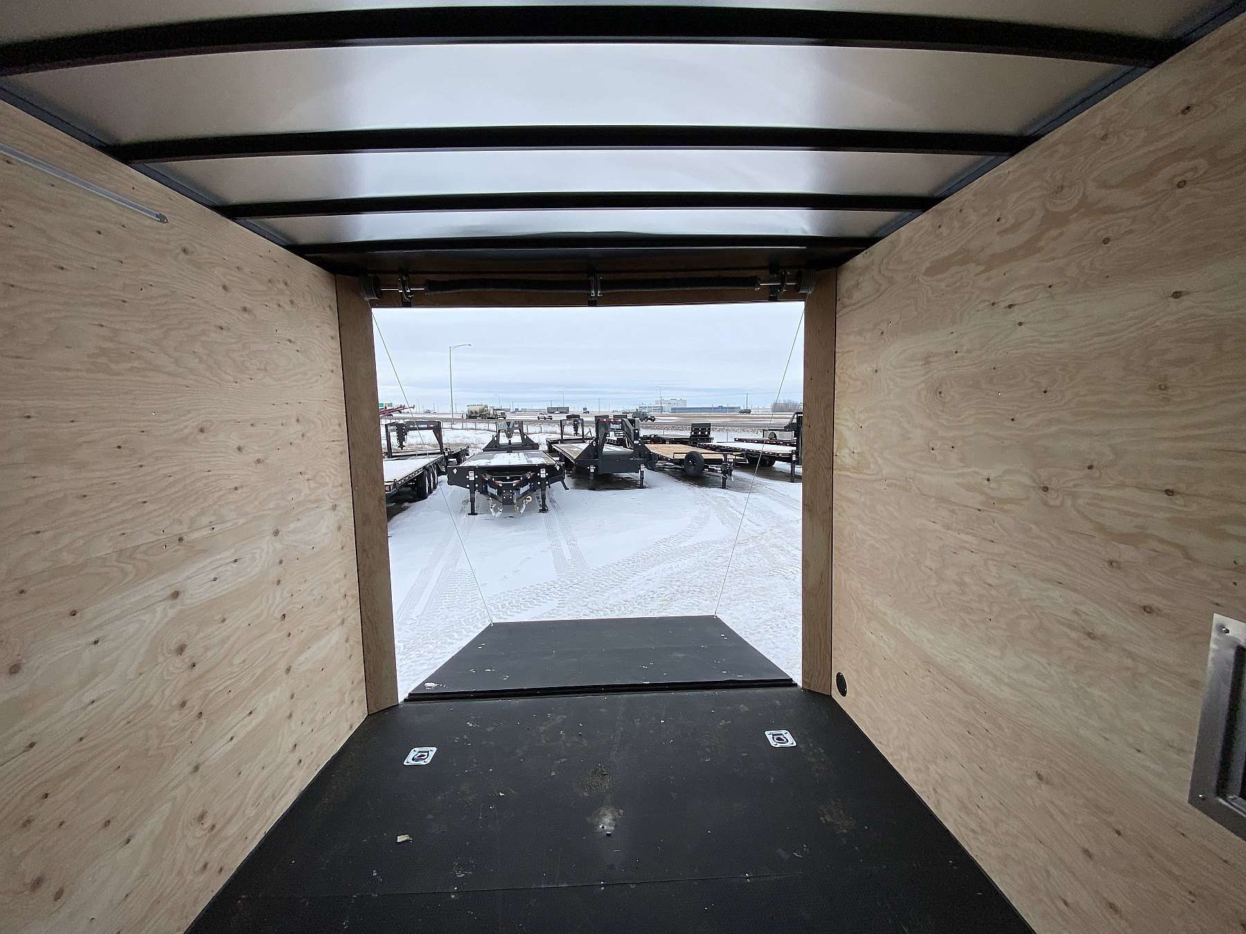 2026 Royal 8'x24' + 4' Enclosed Sled Trailer