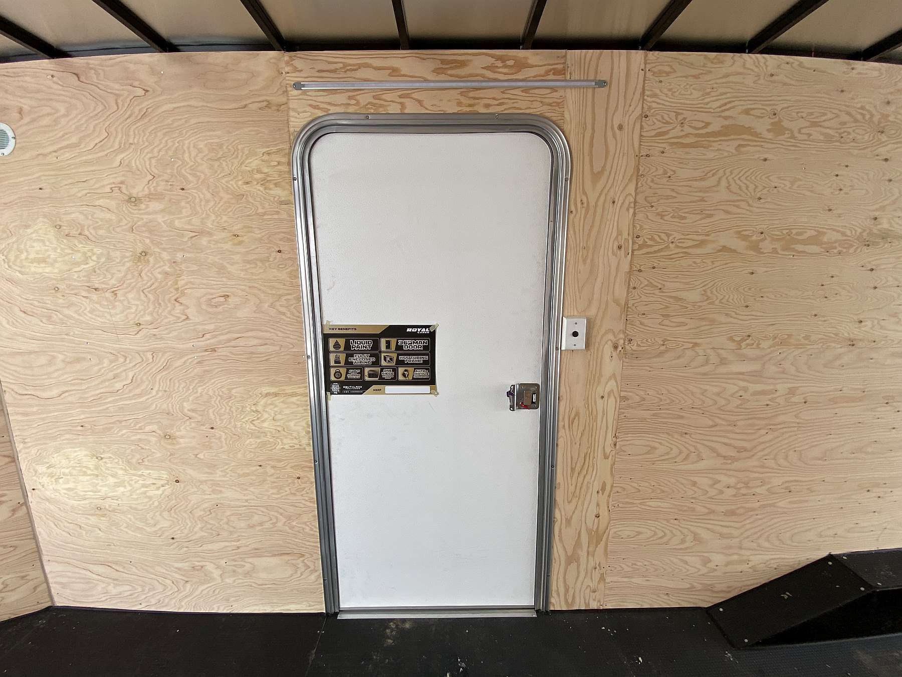 2026 Royal 8'x24' + 4' Enclosed Sled Trailer