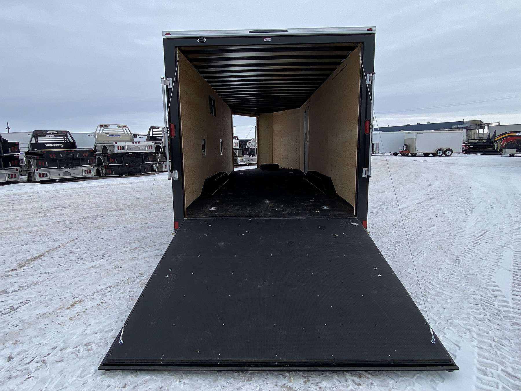 2026 Royal 8'x24' + 4' Enclosed Sled Trailer