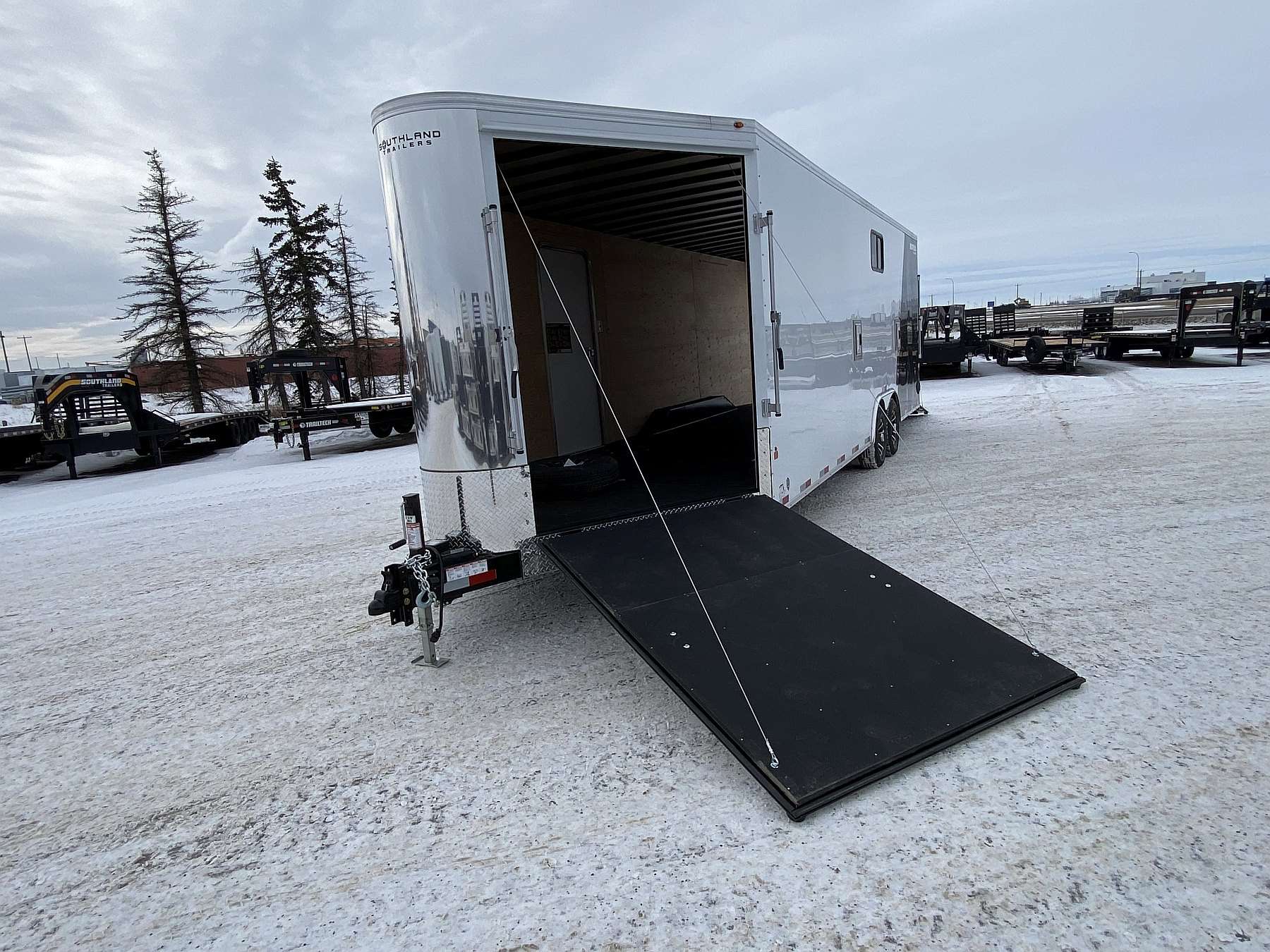 2026 Royal 8'x24' + 4' Enclosed Sled Trailer