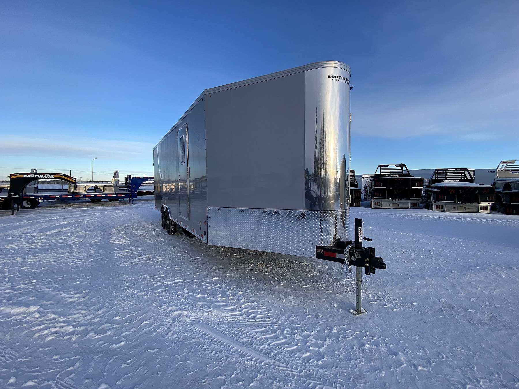 2026 Royal 8'x24' + 4' Enclosed Snowmobile Trailer