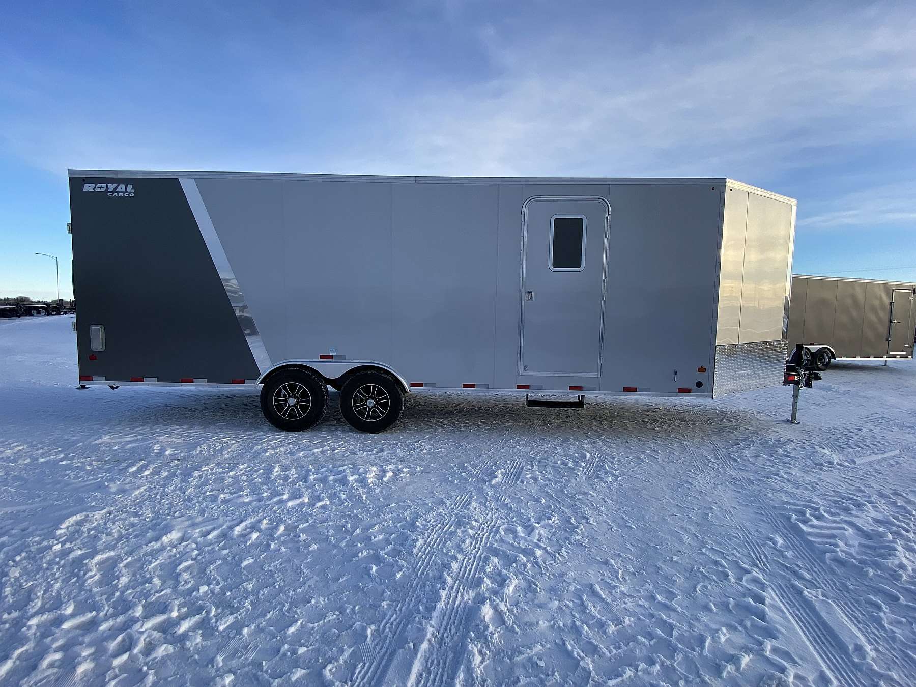 2026 Royal 8'x24' + 4' Enclosed Snowmobile Trailer