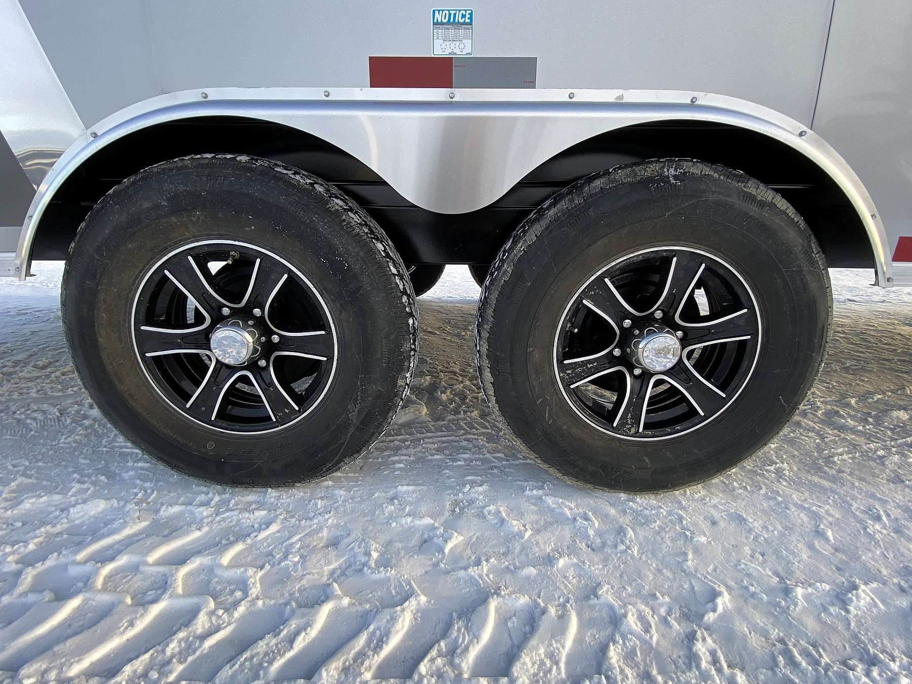 2026 Royal 8'x24' + 4' Enclosed Snowmobile Trailer