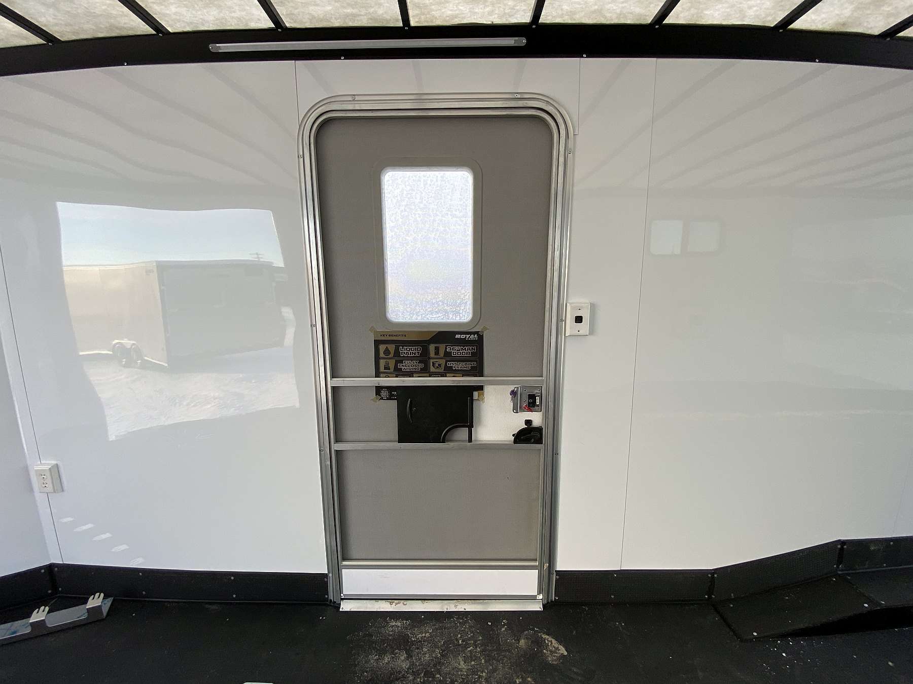 2026 Royal 8'x24' + 4' Enclosed Snowmobile Trailer