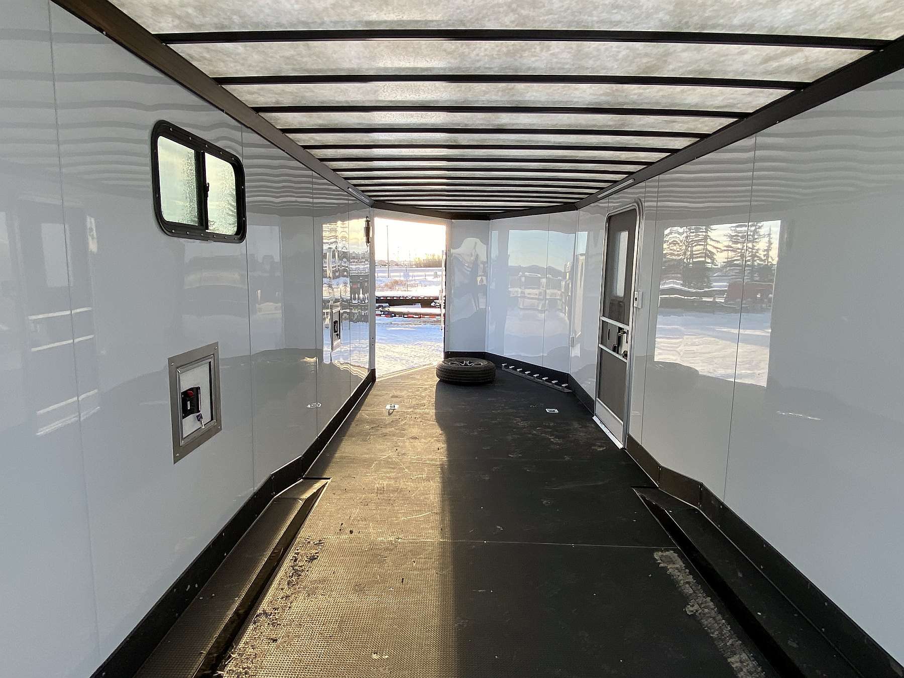 2026 Royal 8'x24' + 4' Enclosed Snowmobile Trailer