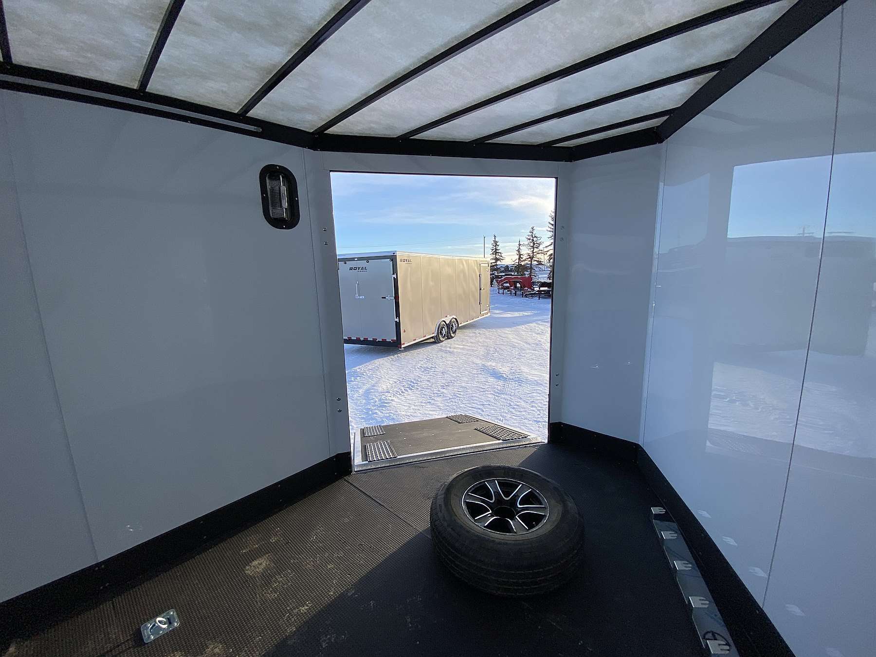 2026 Royal 8'x24' + 4' Enclosed Snowmobile Trailer