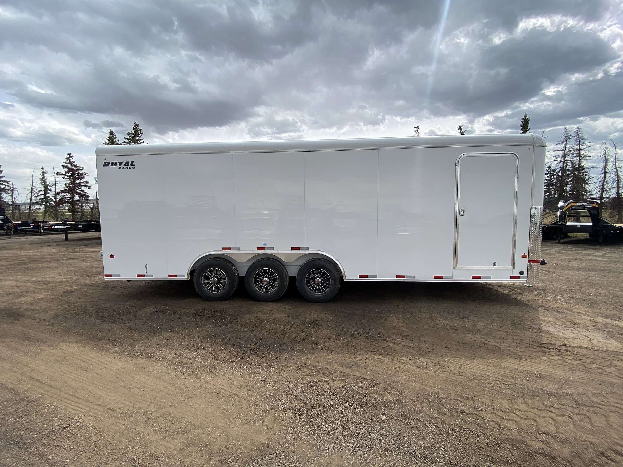 2026 Royal 8'x24' Enclosed Tri-Axle Cargo Trailer