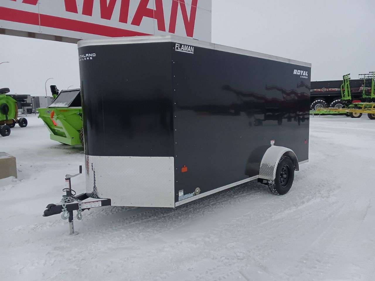 2026 Royal Cargo 6' x 12' + V-Nose Cargo Trailer