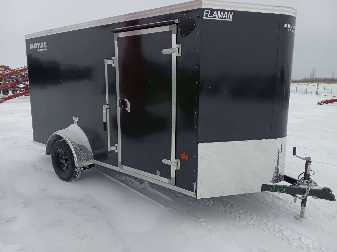 2026 Royal Cargo 6' x 12' + V-Nose Cargo Trailer