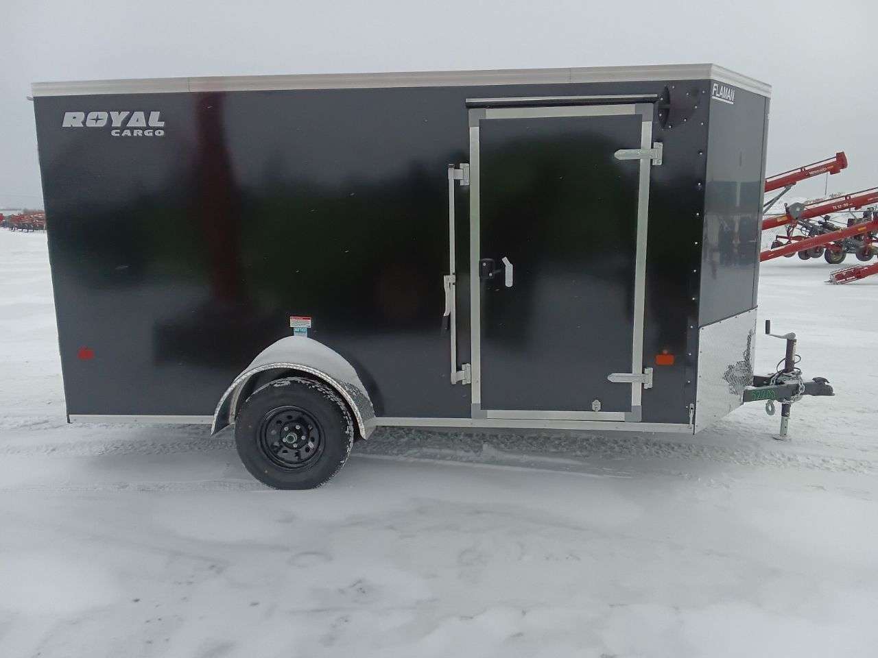 2026 Royal Cargo 6' x 12' + V-Nose Cargo Trailer