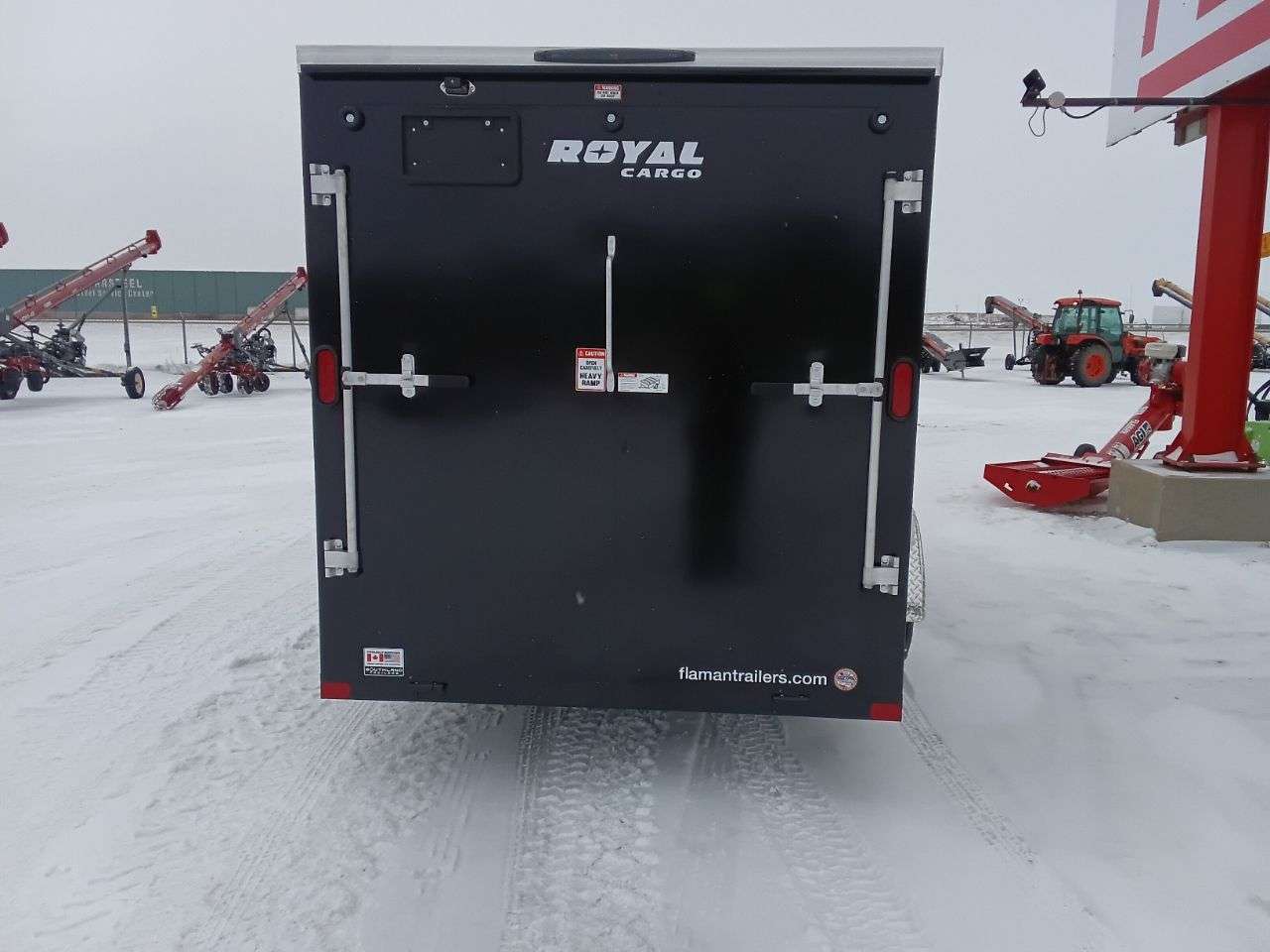 2026 Royal Cargo 6' x 12' + V-Nose Cargo Trailer