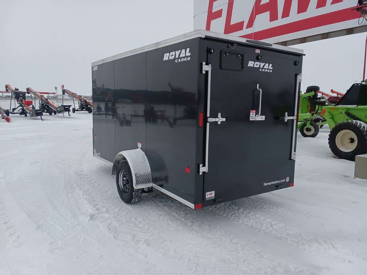 2026 Royal Cargo 6' x 12' + V-Nose Cargo Trailer
