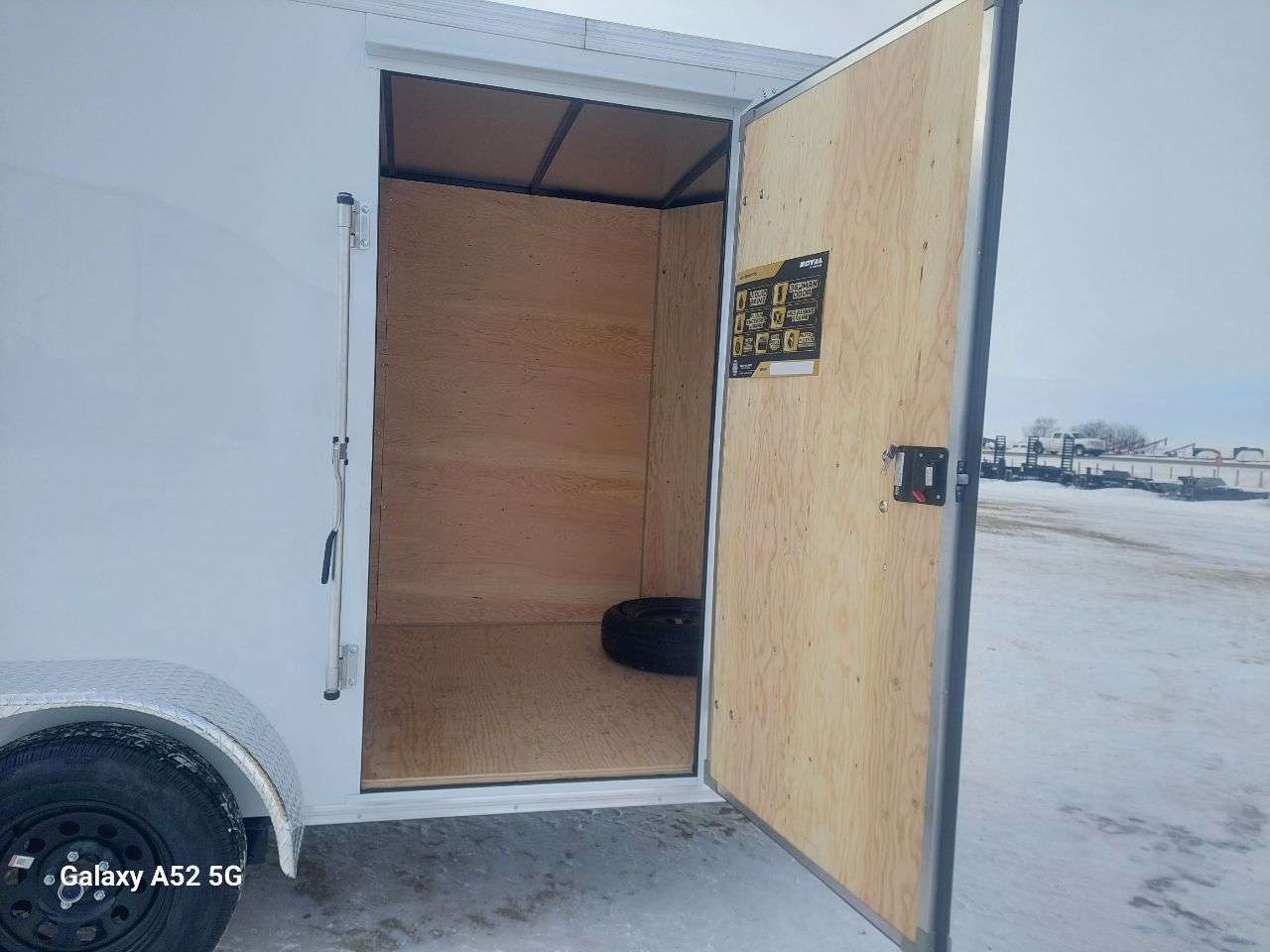 2026 Royal Cargo 6' x 12' + V-Nose Cargo Trailer