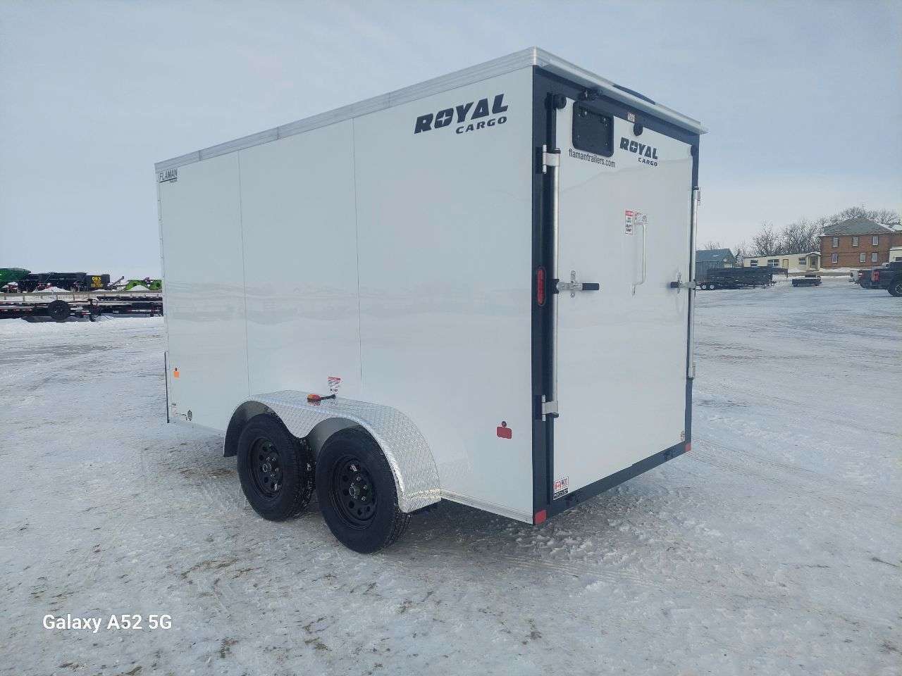 2026 Royal Cargo 6' x 12' + V-Nose Cargo Trailer