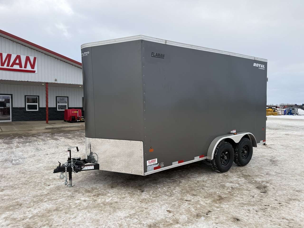 2026 Royal Cargo 7'6" x 14' + V-Nose Cargo Trailer