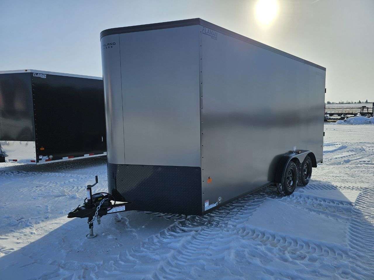 2026 Royal Cargo 7'6" x 16' + V-Nose Cargo Trailer