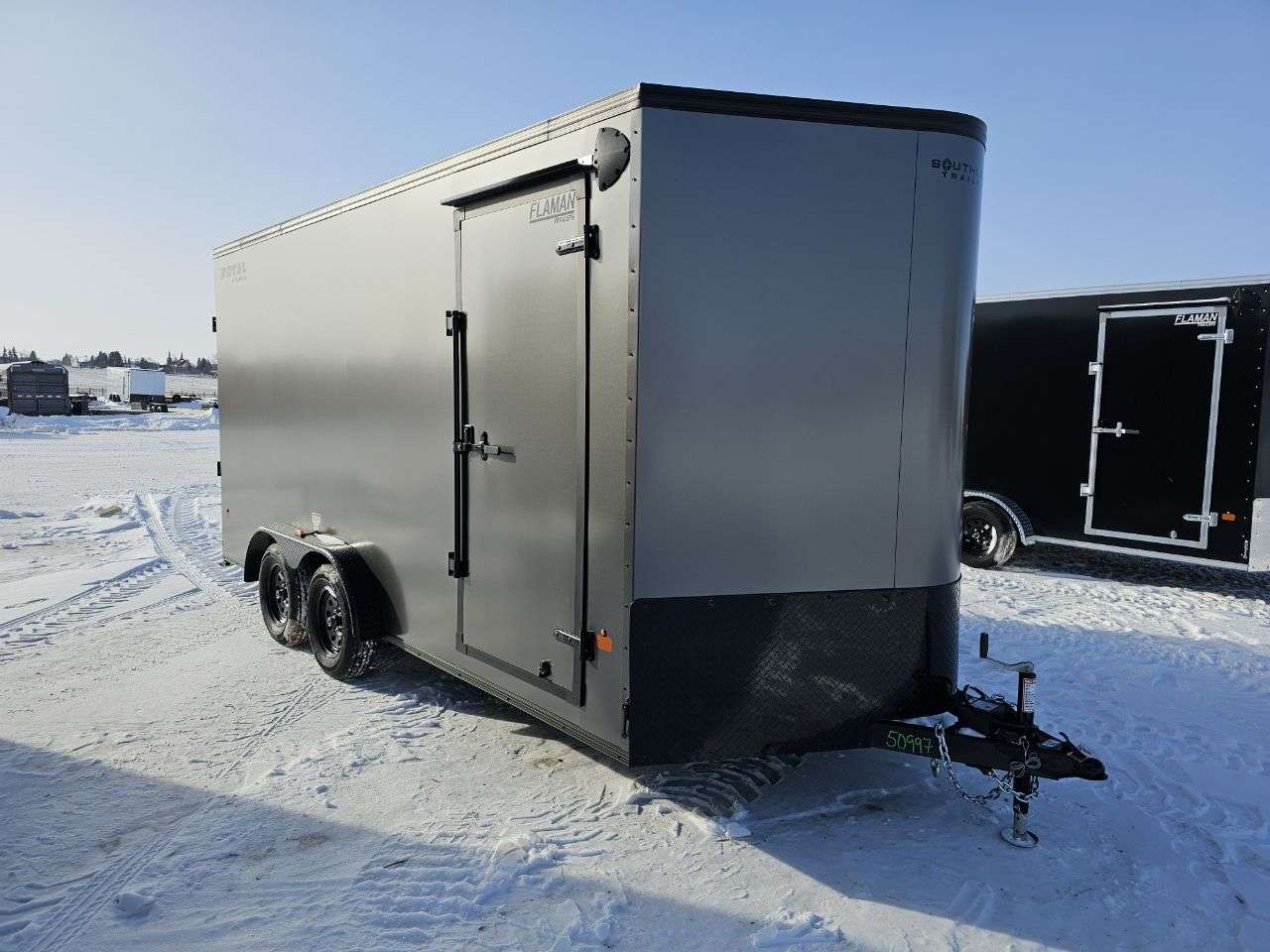 2026 Royal Cargo 7'6" x 16' + V-Nose Cargo Trailer