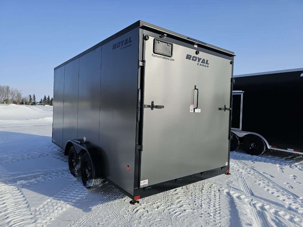 2026 Royal Cargo 7'6" x 16' + V-Nose Cargo Trailer