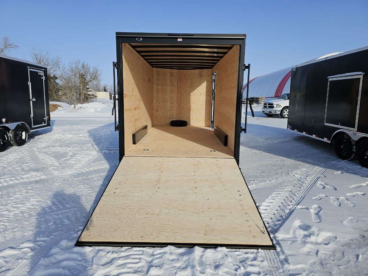 2026 Royal Cargo 7'6" x 16' + V-Nose Cargo Trailer
