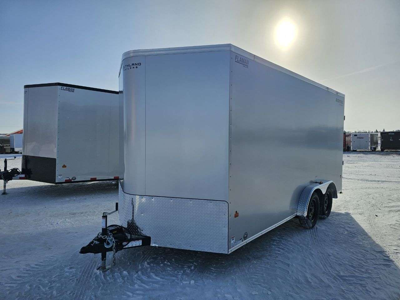 2026 Royal Cargo 7'6" x 16' + V-Nose Cargo Trailer