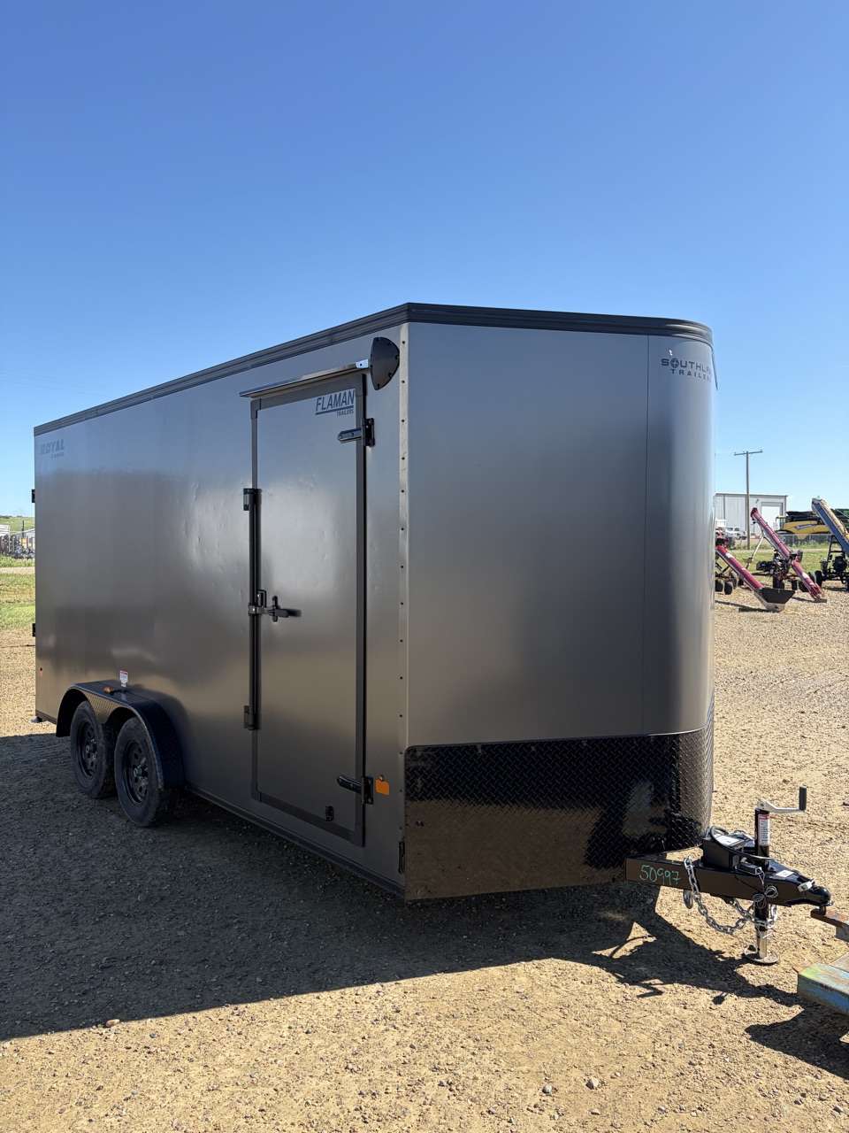 2026 Royal Cargo 7'6" x 16' + V-Nose Cargo Trailer