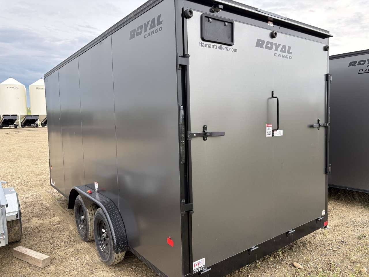 2026 Royal Cargo 7'6" x 16' + V-Nose Cargo Trailer