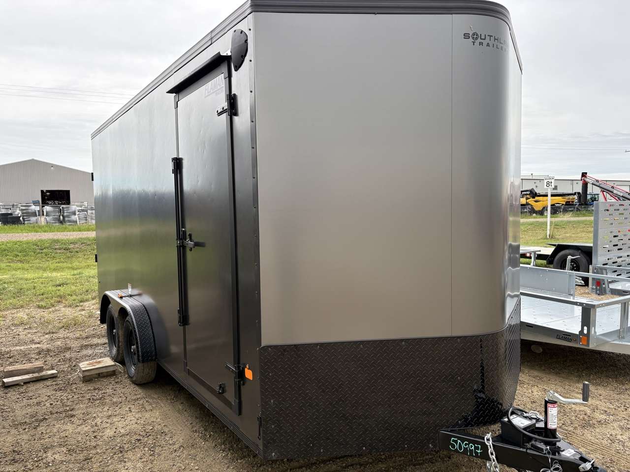 2026 Royal Cargo 7'6" x 16' + V-Nose Cargo Trailer