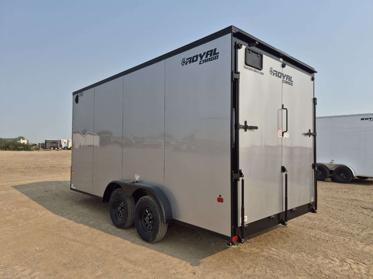 2026 Royal Cargo 7'6" x 16' + V-Nose Cargo Trailer