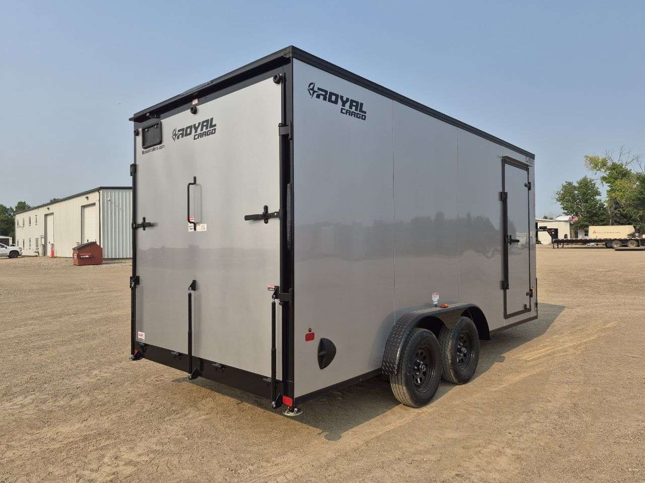2026 Royal Cargo 7'6" x 16' + V-Nose Cargo Trailer