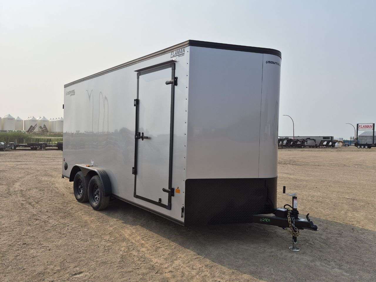 2026 Royal Cargo 7'6" x 16' + V-Nose Cargo Trailer
