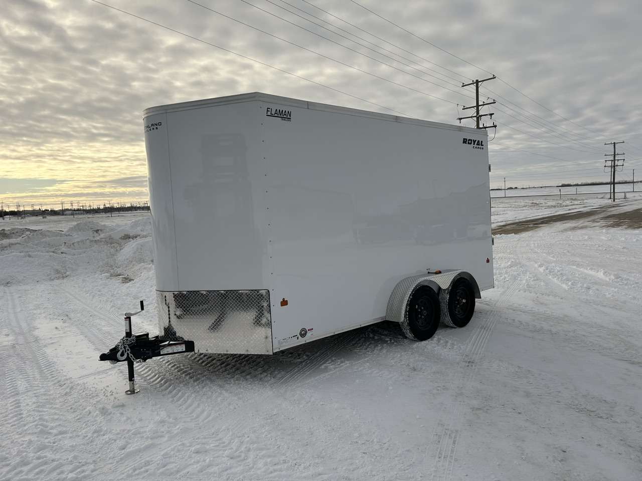 2026 Royal Cargo 7' x 14' + V-Nose Cargo Trailer