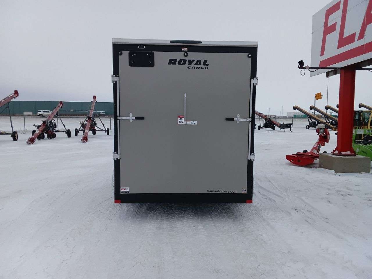 2026 Royal Cargo 7' x 14' + V-Nose Cargo Trailer