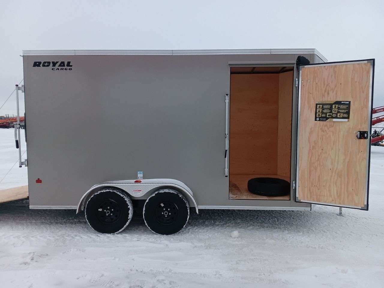 2026 Royal Cargo 7' x 14' + V-Nose Cargo Trailer