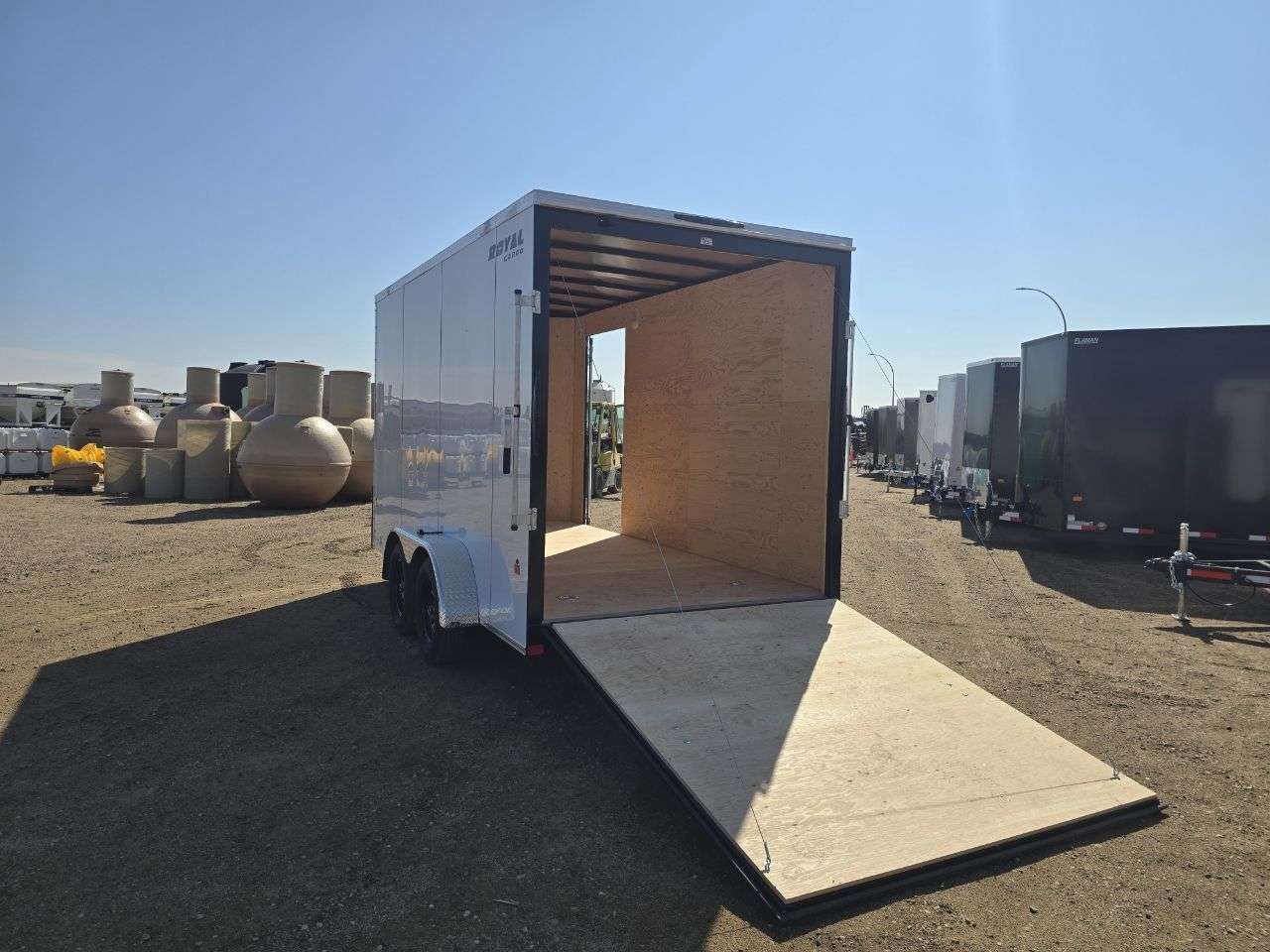2026 Royal Cargo 7' x 14' + V-Nose Cargo Trailer