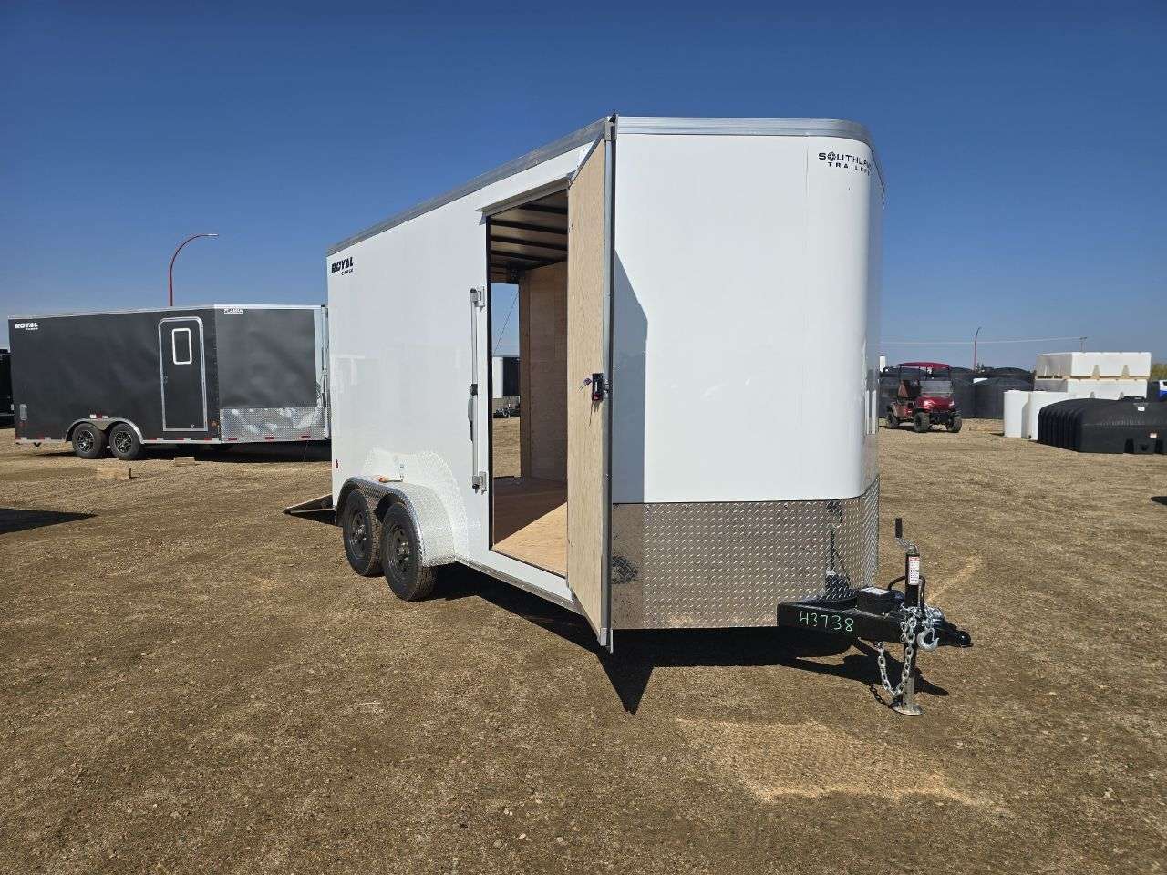 2026 Royal Cargo 7' x 14' + V-Nose Cargo Trailer