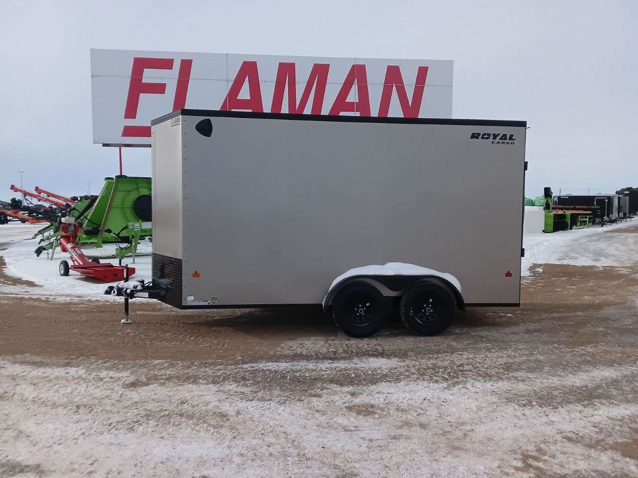 2026 Royal Cargo 7' x 14' + V-Nose Cargo Trailer