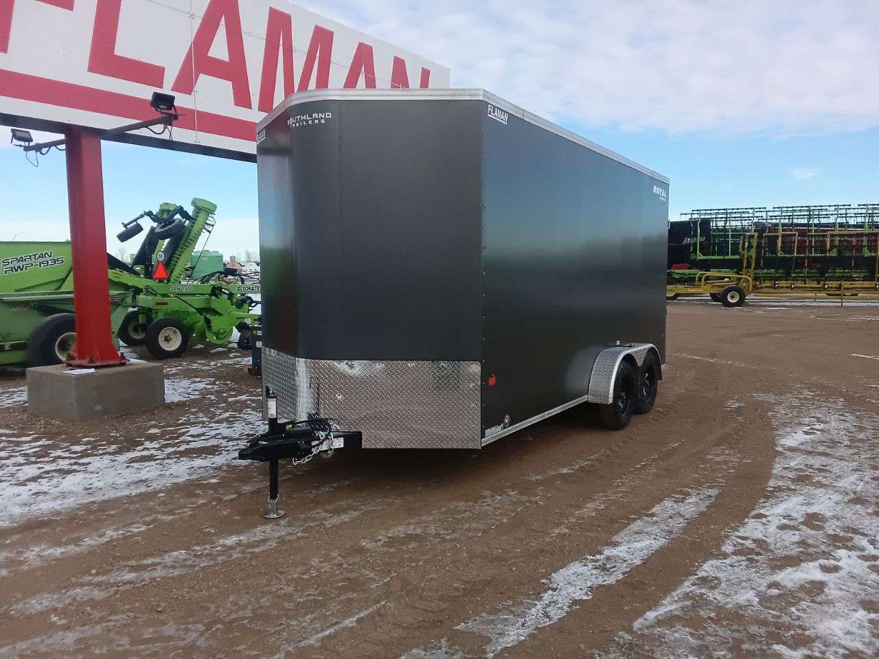 2026 Royal Cargo 7' x 16' + V-Nose Cargo Trailer