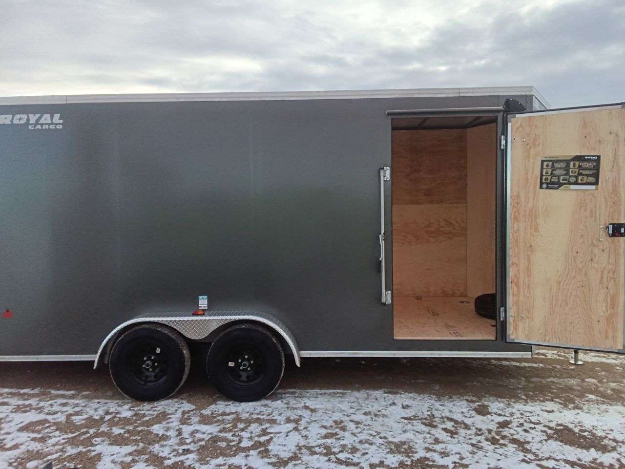2026 Royal Cargo 7' x 16' + V-Nose Cargo Trailer