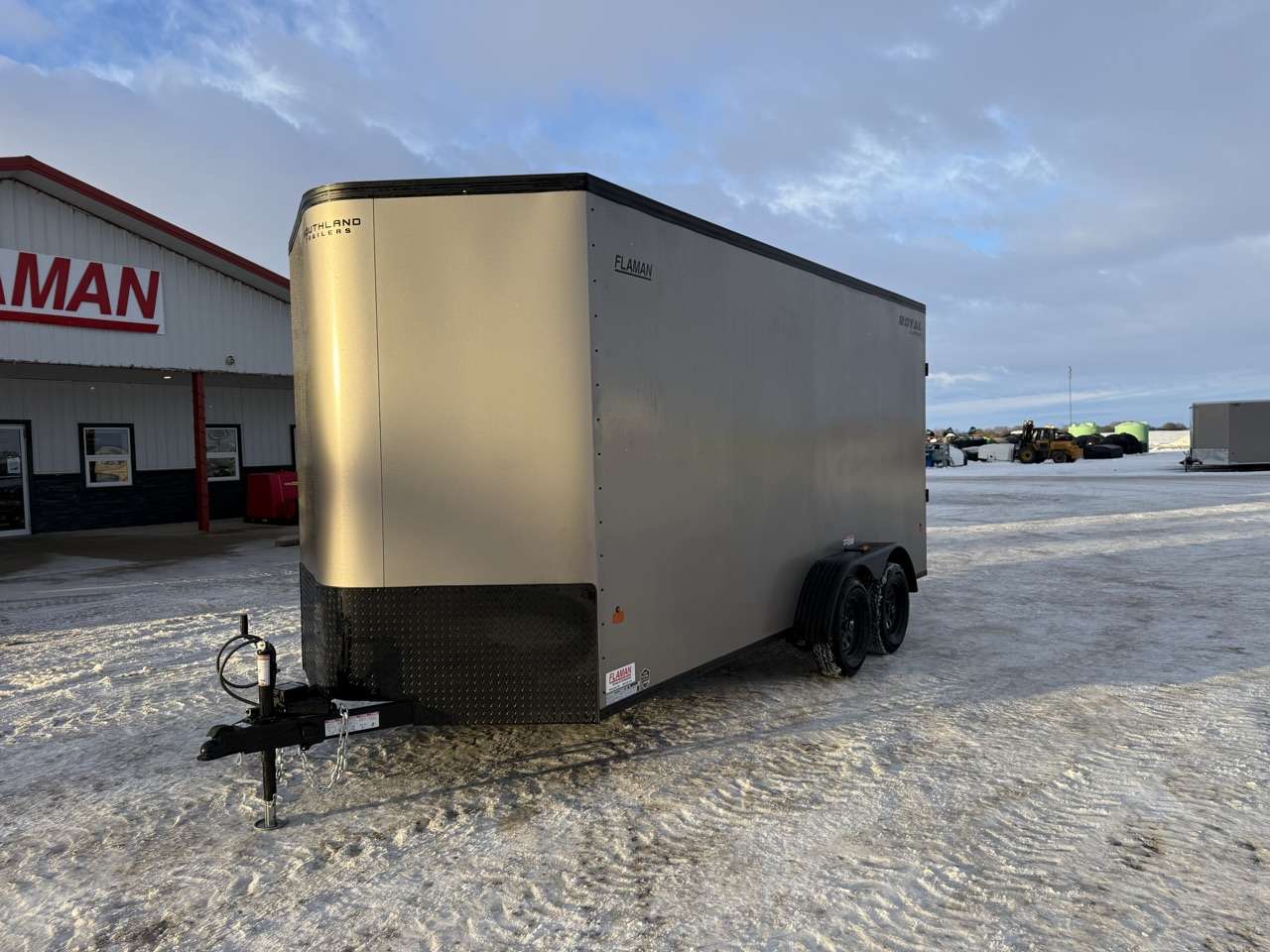2026 Royal Cargo 7' x 16' + V-Nose Cargo Trailer