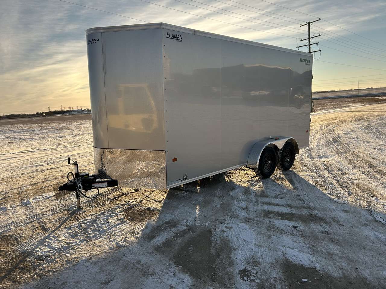 2026 Royal Cargo 7' x 16' + V-Nose Cargo Trailer