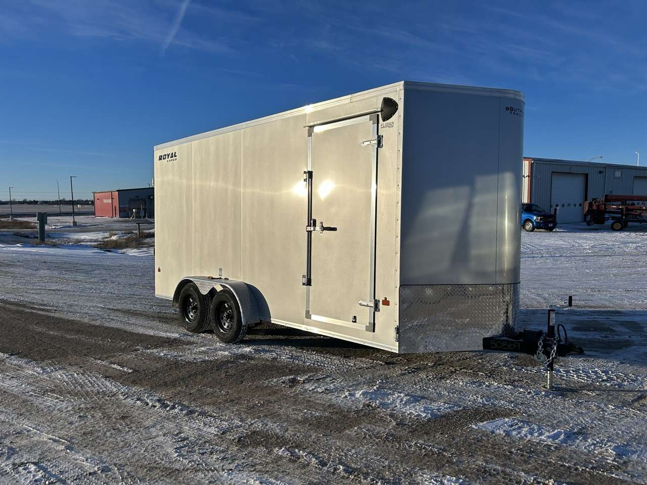 2026 Royal Cargo 7' x 16' + V-Nose Cargo Trailer