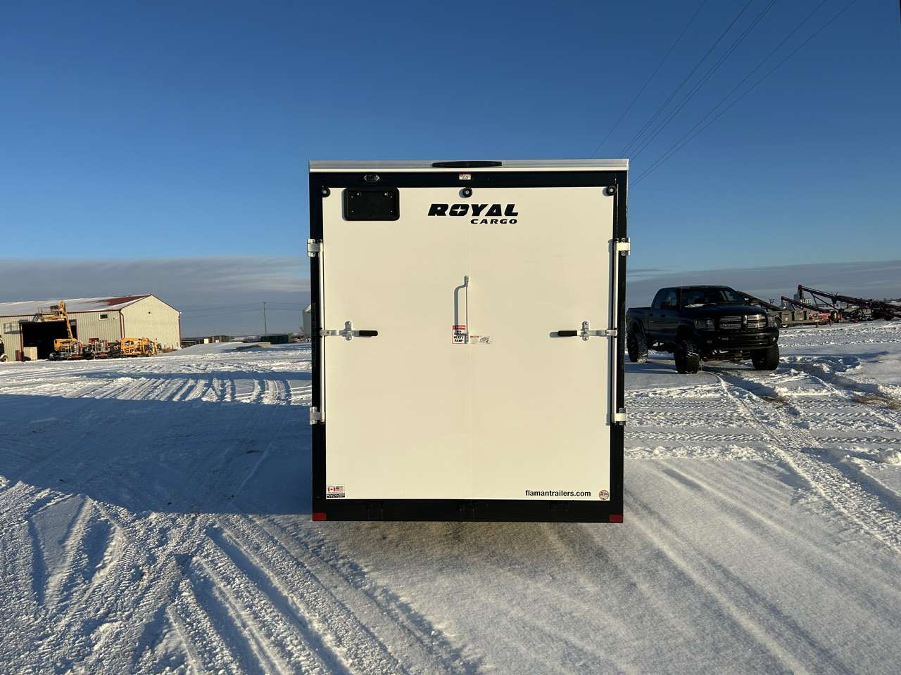 2026 Royal Cargo 7' x 16' + V-Nose Cargo Trailer