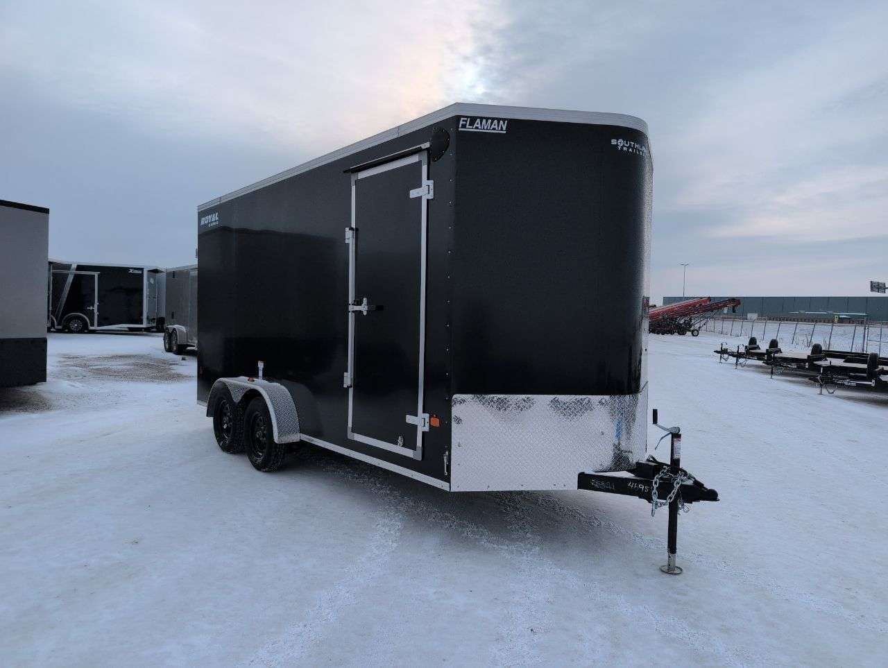 2026 Royal Cargo 7' x 16' + V-Nose Cargo Trailer