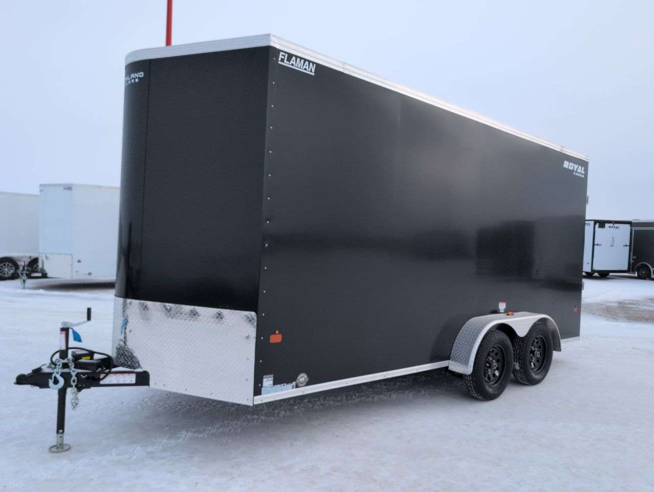 2026 Royal Cargo 7' x 16' + V-Nose Cargo Trailer