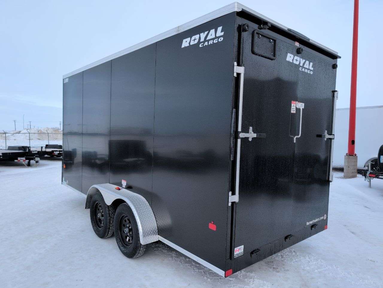 2026 Royal Cargo 7' x 16' + V-Nose Cargo Trailer